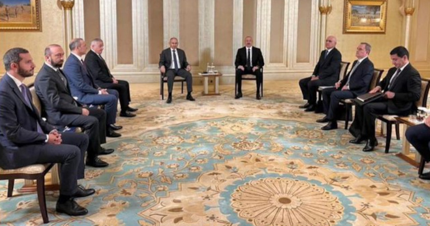 Painyan ve Aliyev arasnda 5 saatlik görüme