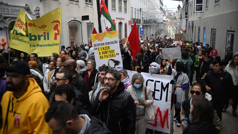 Portekiz'de 12 yl sonra genel grev