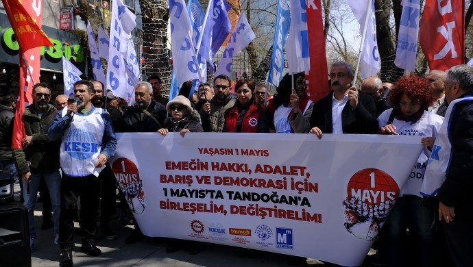 Ankara'da 1 May�s Tando�an Meydan�'nda kutlanacak