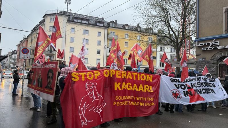 Kagar Operasyonu'na kar�� eylemler yap�ld�