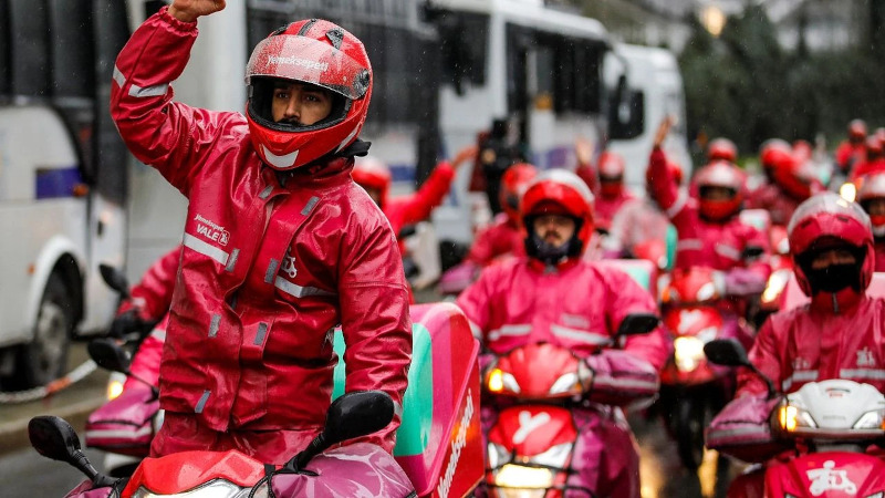 Moto kuryelerin çal��ma ko�ullar� ve i� güvenli�ine ili�kin politika belgesi yay�nland�