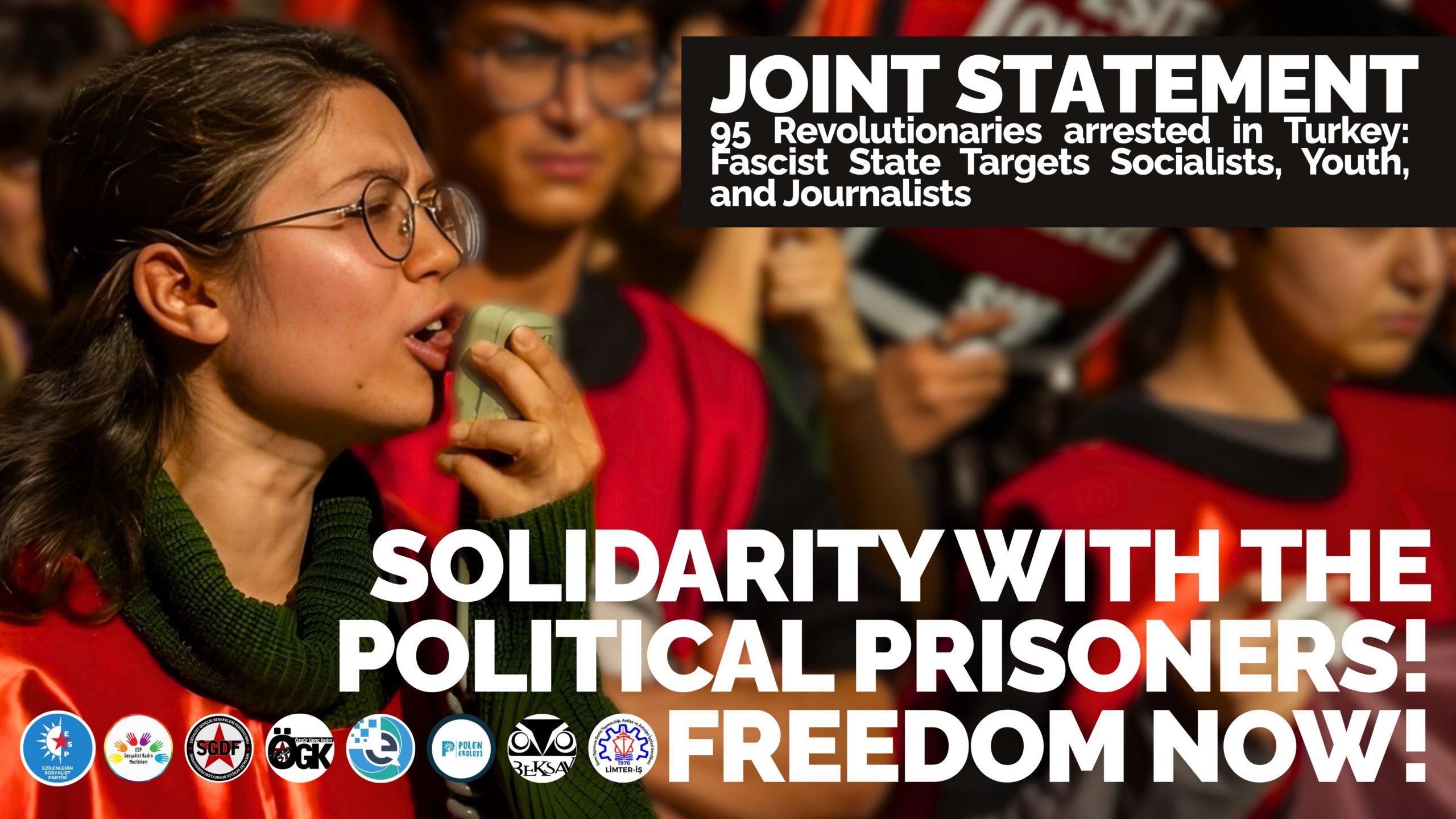 Avrupa'da gençlik örgütlerinden SGDF'ye destek